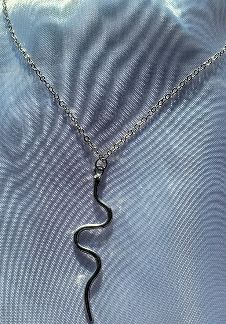 Snake shape necklace