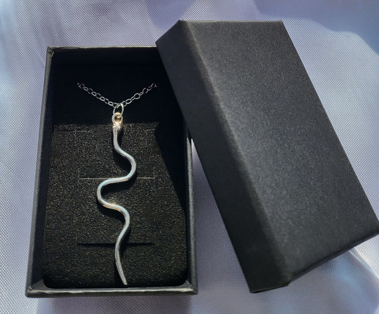 Snake shape necklace