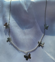 Butterfly chain necklace